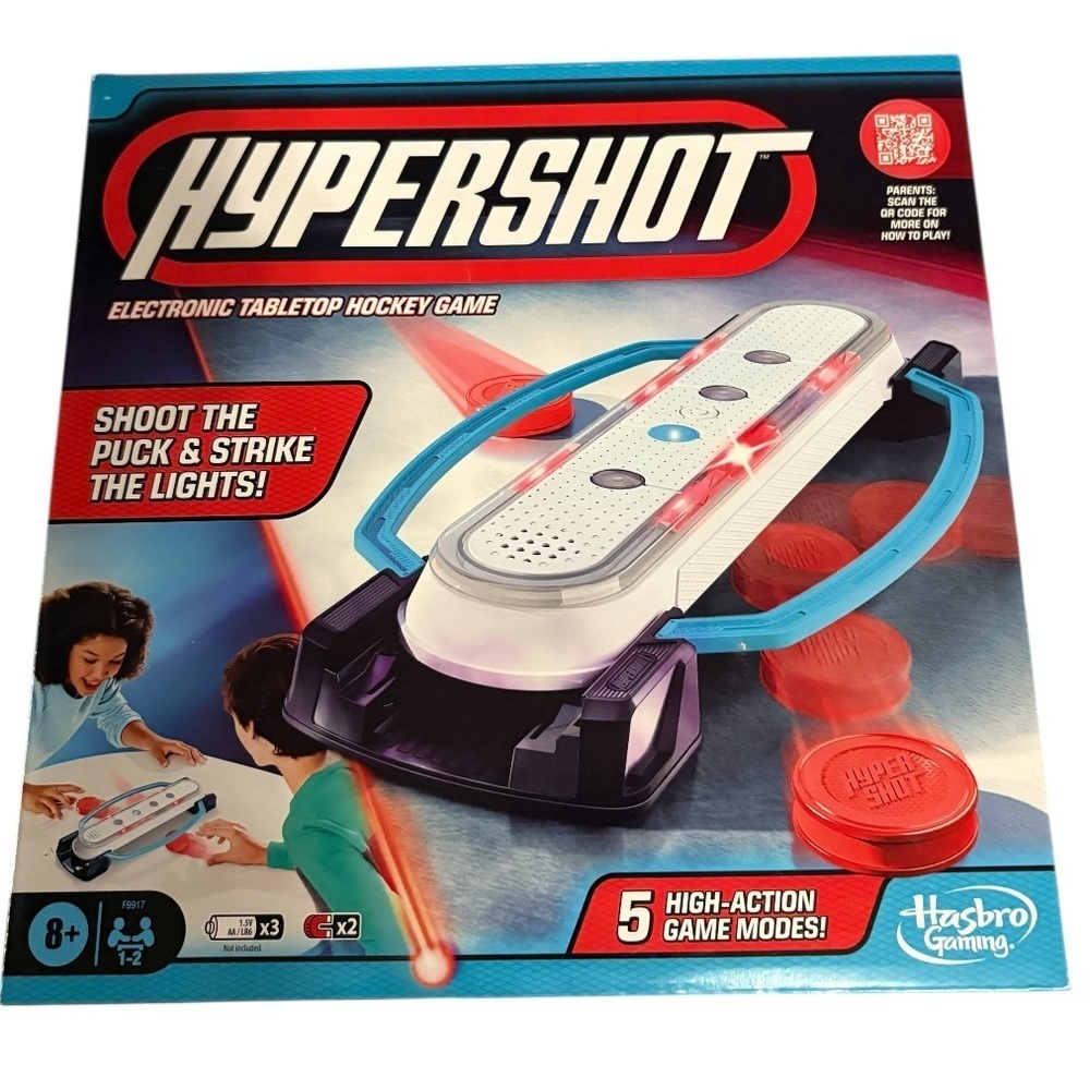 Hasbro Hypershot Electronic Hockey Game NEW